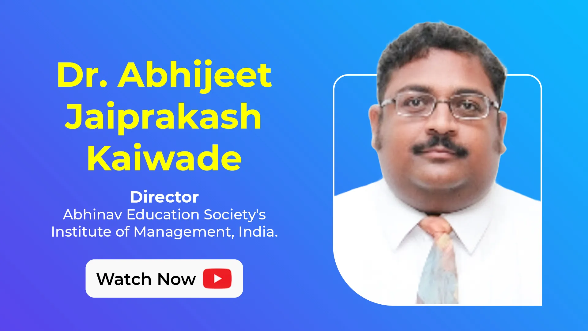 LEAP 2025 Nominee - Dr Abhijeet Jaiprakash Kaiwade
